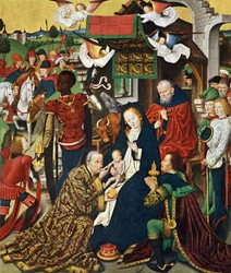 Dortmund Propsteikirche, Derick Baegert Altarpiece, Right Panel